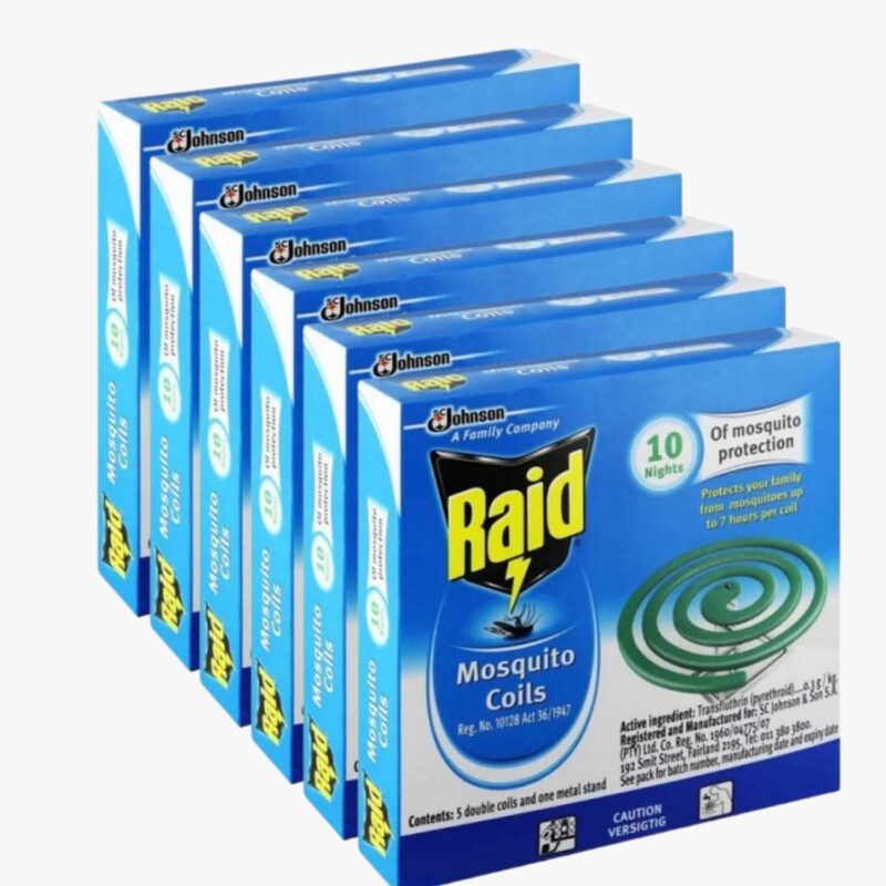 Raid Mosquito Coils 10’s - Image 2