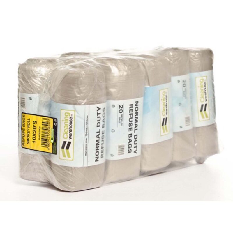 Refuse Bags Roll (Smokey) (750x950x25MIC) 20’s - x 10