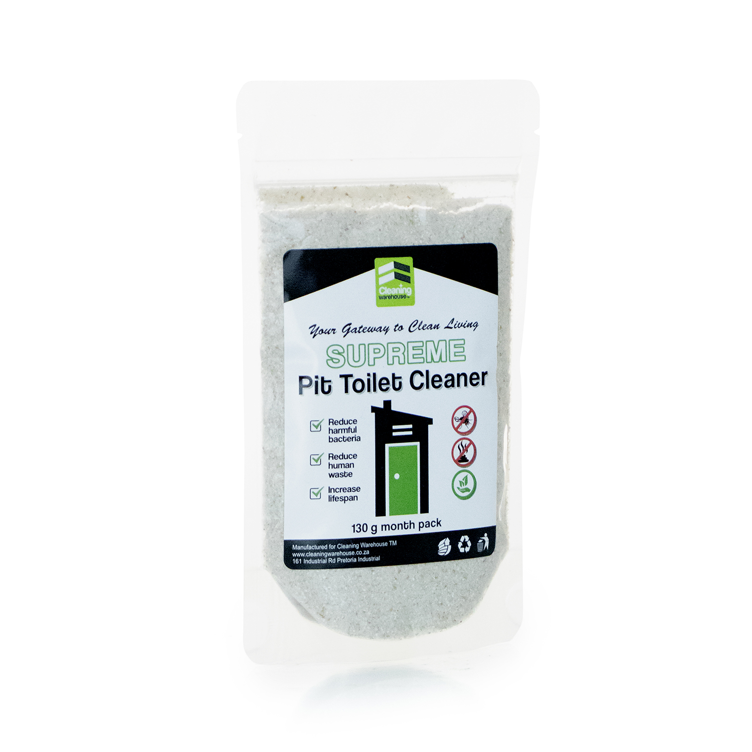 Supreme Pit Toilet Cleaner 130G Supreme Pit Toilet Cleaner 130G Supreme Pit Toilet Bowl Cleaner SPE08005 1
