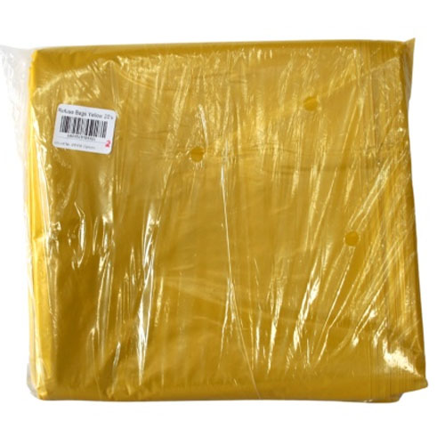 Refuse Bags Flat Folded (Yellow) (750x950x30MIC) 20's