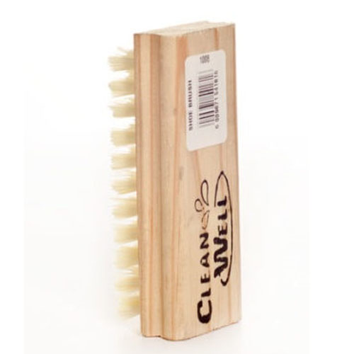 Brush Shoe Wooden (White)