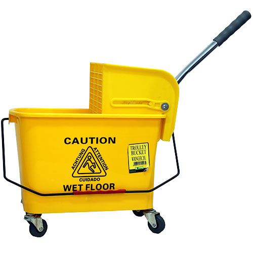 Plastic Wringer & Bucket 24L