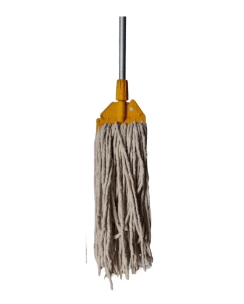 Complete Fan Mop Aluminium Handle With Plastic Clip - Image 4