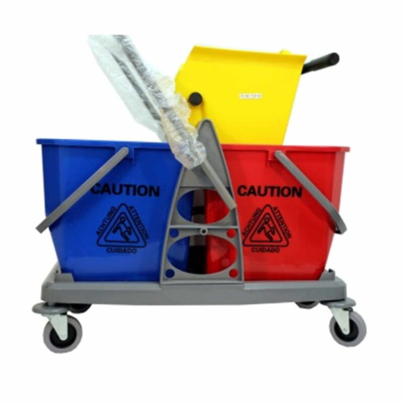 Double Bucket & Wringer Plastic 50L