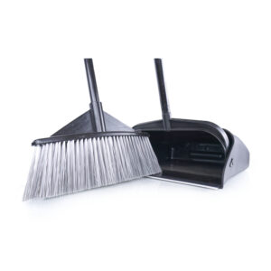 Dust Pan Long Handle & Brush Heavy Duty