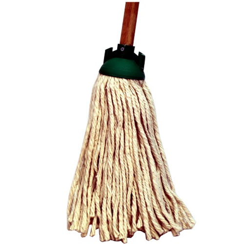 Mop Jumbo Plastic Socket Wood Handle 300G