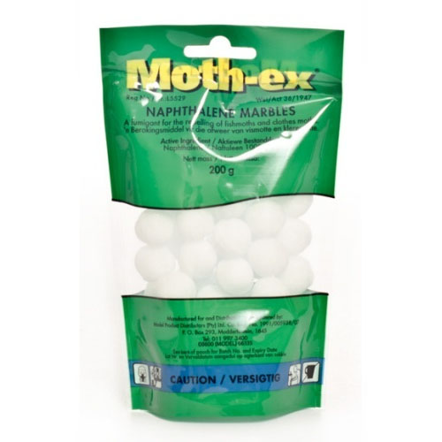 Moth-Ex Naphthalene Marbles 200G