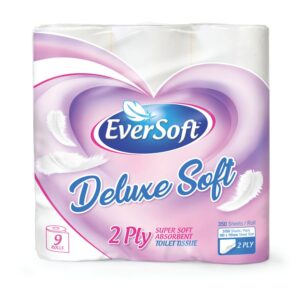 Toilet Paper 2 Ply 350 Sheets 9's