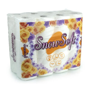 Toilet Paper 1 Ply 300 Sheets (Snowsoft) 24's