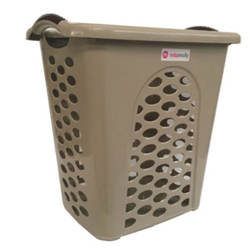 Linen Bin & Lid (Sand) Mega