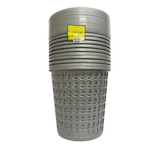 Linen Bin Slotted (Silver) 45L - Image 2