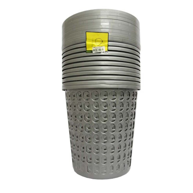 Linen Bin Slotted (Silver) 45L - Image 2