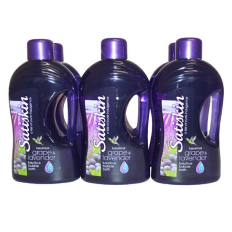 SATISKIN Foam Bath Grape & Lavender 2L - Image 2