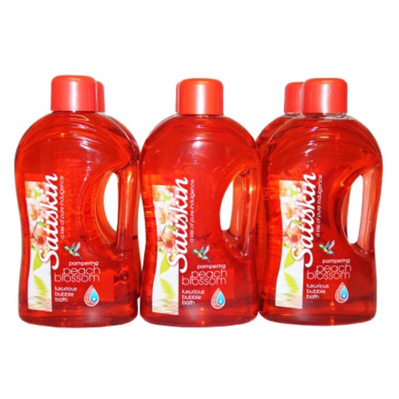 SATISKIN Foam Bath Peach Blossom 2L - Image 2