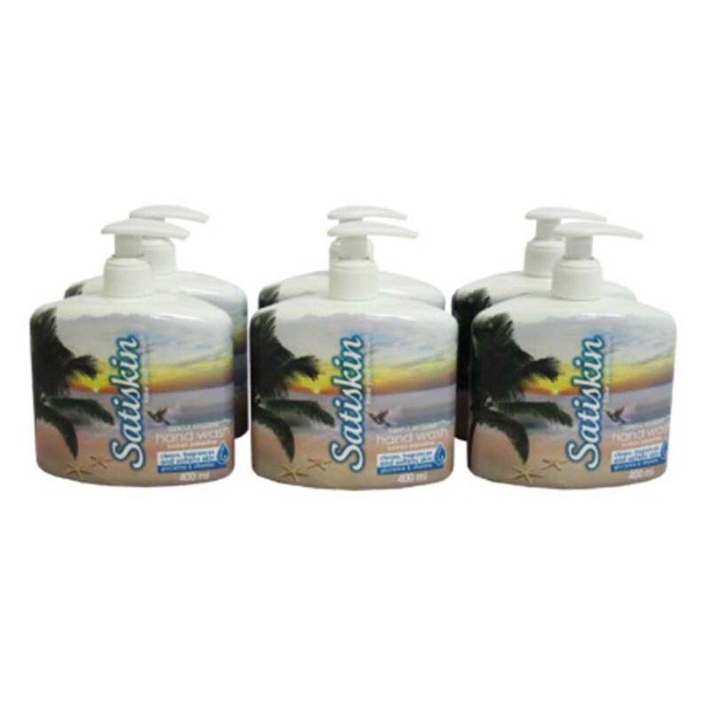 SATISKIN Hand Wash Ocean Paradise 400ML - Image 2