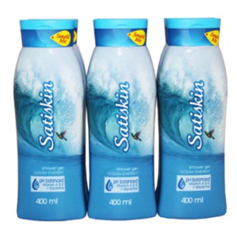 SATISKIN Shower Gel Ocean Energy  400ML - Image 2