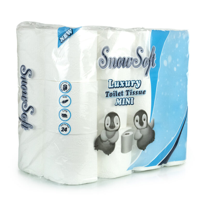 Toilet Paper 2 Ply 200 Sheets (Snowsoft) 24's