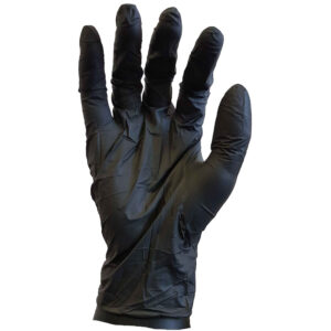 Exam Gloves Powder Free Nitrile (Black) Box 100's