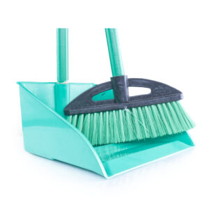 Dust Pan Long Handle & Brush Household