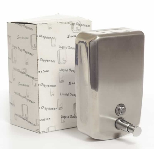Soap Dispenser Stainless Steel 1.2L Soap Dispenser S.S 1.2lt