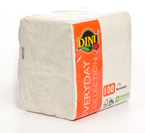 Serviette (White) 100's