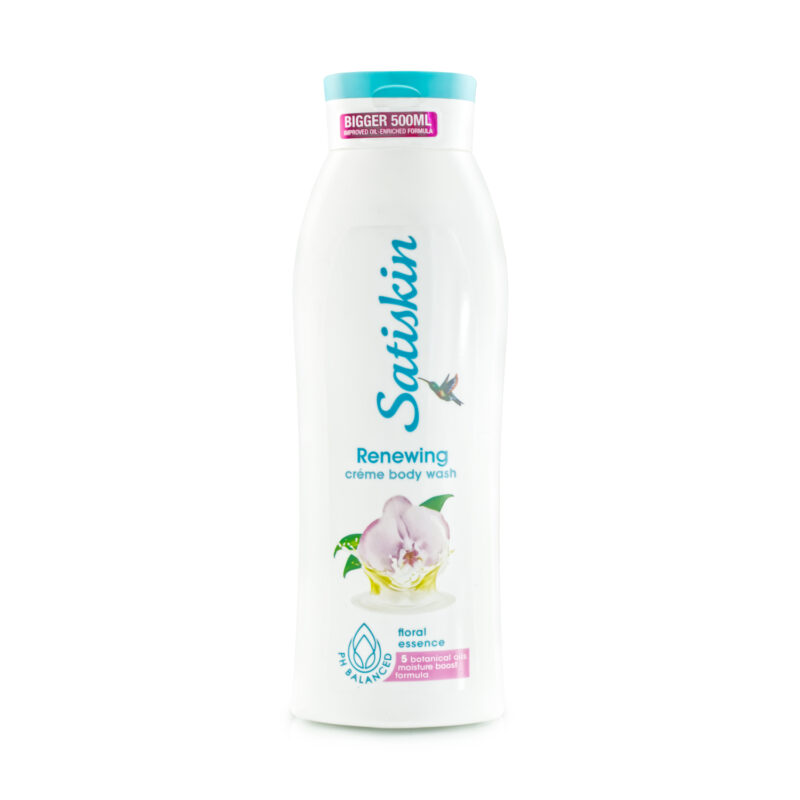 Satiskin Shower Gel Renewing Floral Essence 500ML
