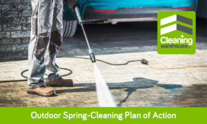 Outdoor Spring cleaning plan of action