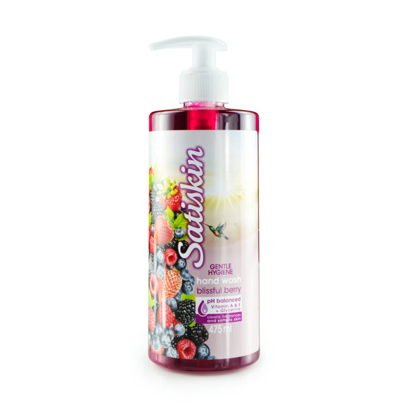 Satiskin Hand Wash Berry 475ML