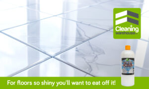 Tile and Floor Shine: For floors so shiny you'll want to eat off it
