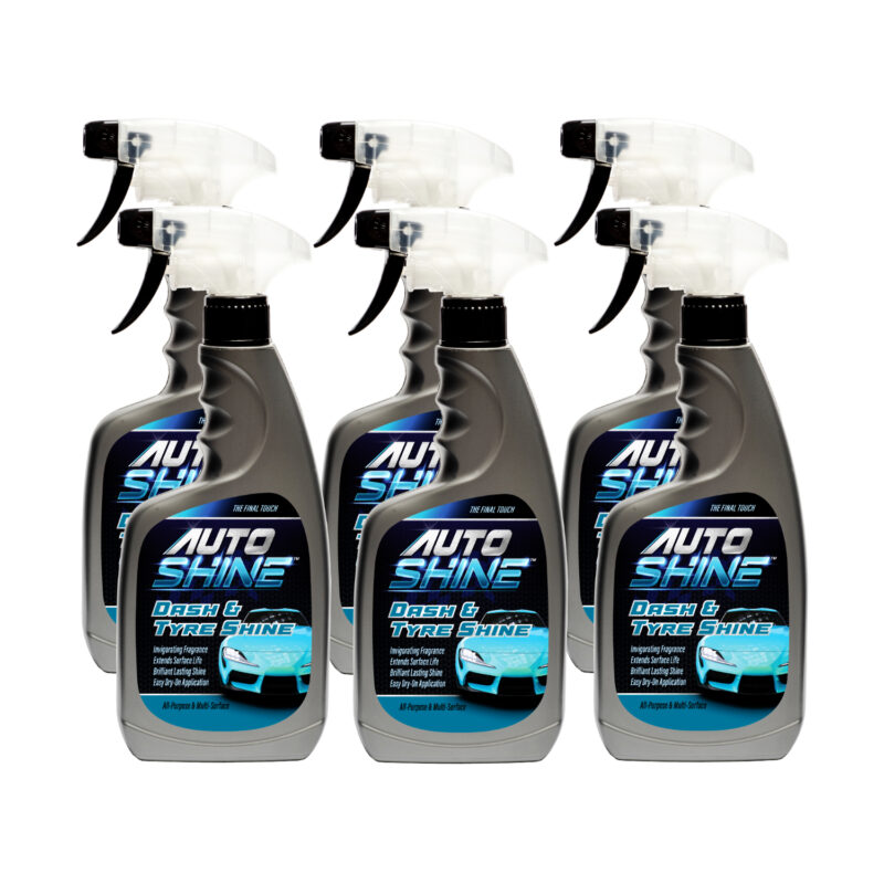 Auto Shine Dash & Tyre Shine - 500ML x 6