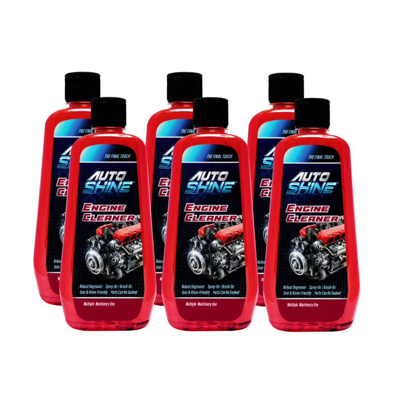Auto Shine Engine Cleaner - 500ML x 6
