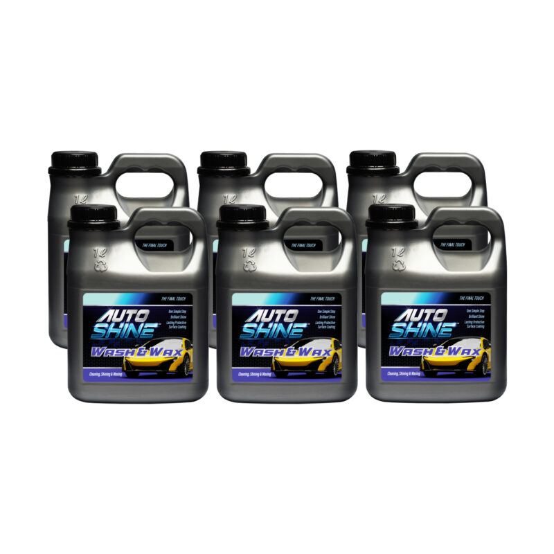 Auto Shine Wash & Wax - 1L x 6