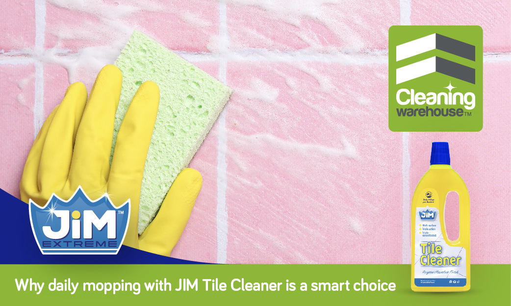 Why mopping your tiles daily with JIM Tile Cleaner is a great idea CW Blog Banners V1 2025 JIM 1