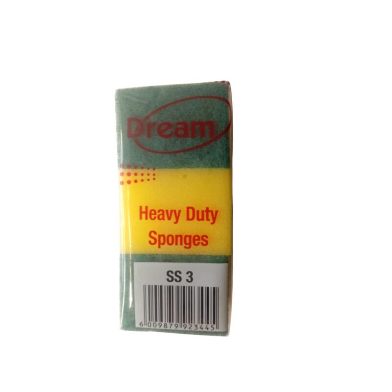 Sponges Plain 3's - Single Pack