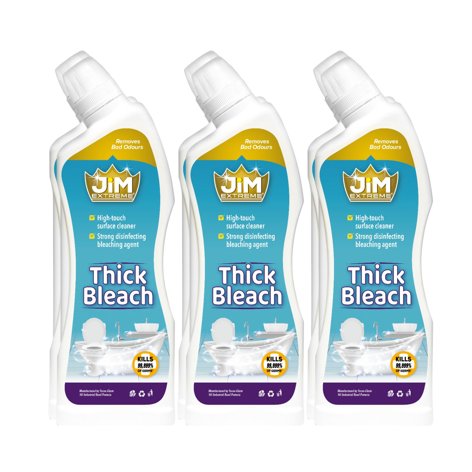 JiM Extreme Bleach Thick 750ML - Cleaning Warehouse